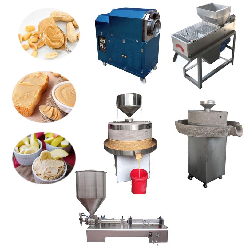 peanut butter production line